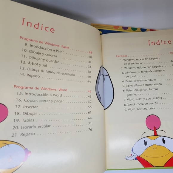 Computer learning books for kids. Computacion para niños - Picture 5 of 6